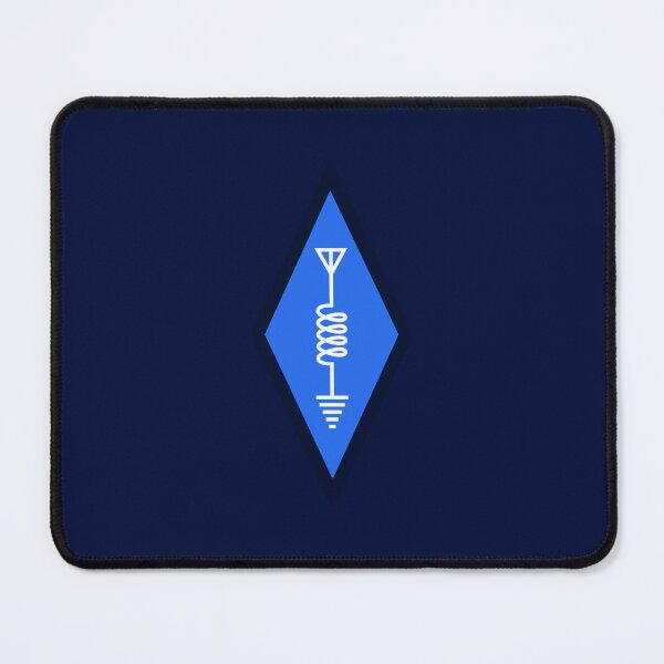 Item preview, HAM Radio Logo Design Blue designed and sold by AnnSign.