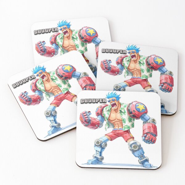 Item preview, SUUUUPER Franky Cyborg - One Piece Anime Franky Art Print designed and sold by DesignArtist.ia.