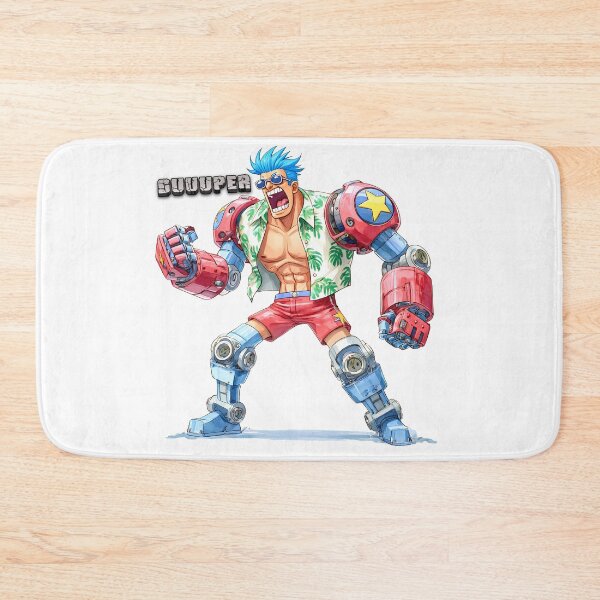 Item preview, SUUUUPER Franky Cyborg - One Piece Anime Franky Art Print designed and sold by DesignArtist.ia.