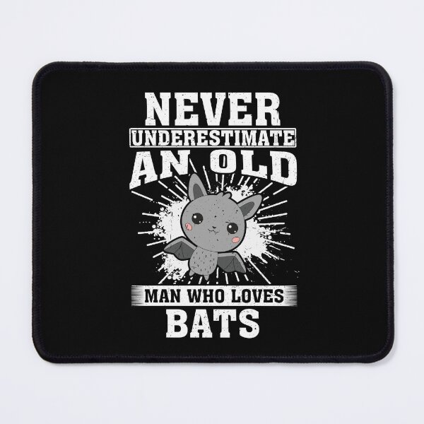 Item preview, Never Underestimate An Old Man Who Loves Bats designed and sold by CosmoKitsch.
