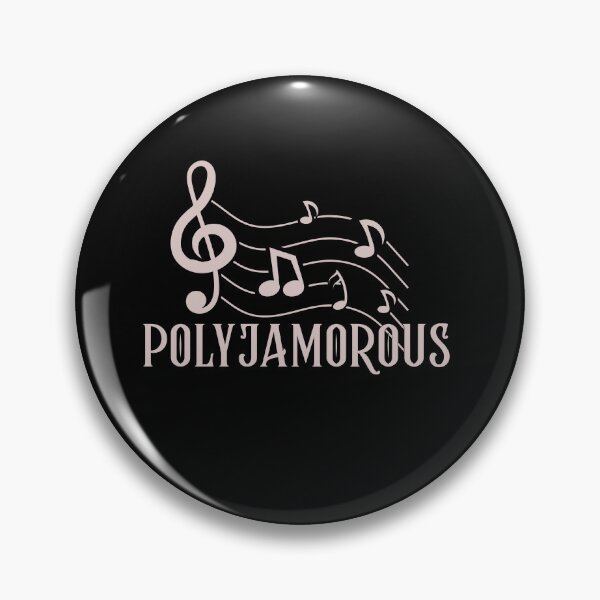 Item preview, Polyjamorous Music Lover Design designed and sold by ZACK ART.