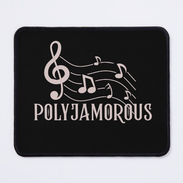 Item preview, Polyjamorous Music Lover Design designed and sold by ZACK ART.