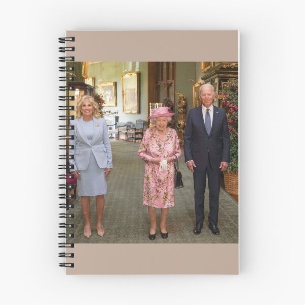 Item preview, Queen Elizabeth II and the Biden couple designed and sold by KNBS.