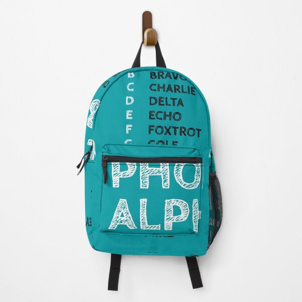 Item preview, NATO Phonetic Alphabet Chart – Turquoise Edition designed and sold by AnnSign.