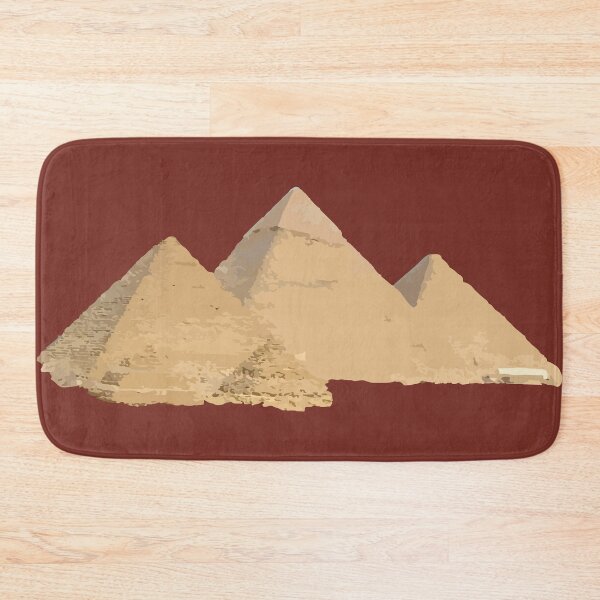 Item preview, Ancient Egyptian Pyramids Desert Illustration designed and sold by Arturo Daniel Garcia Palomo.