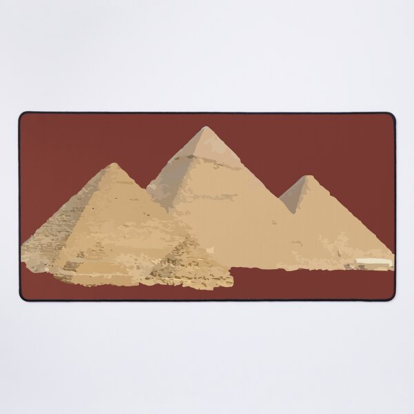 Item preview, Ancient Egyptian Pyramids Desert Illustration designed and sold by Arturo Daniel Garcia Palomo.