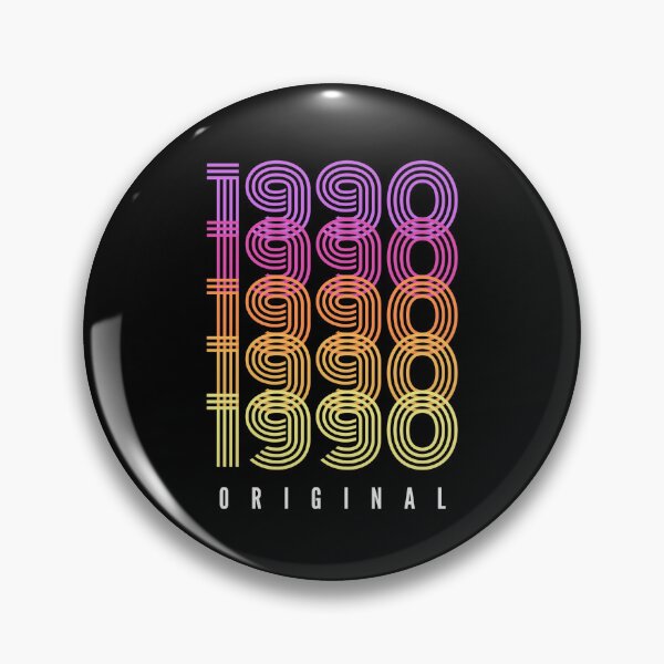 Artikelvorschau, Geboren 1990 – Geburtstagsgeschenk von 1990 – Original von 1990 entworfen und verkauft von DesignByLeo.