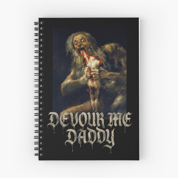Item preview, Saturn Devouring His Son Meme – Relatable Family Dinner Cursed Humor Devour me Daddy designed and sold by Senpaiwaves.