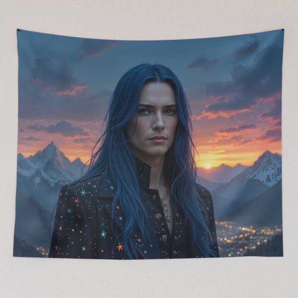 Item preview, Cloak of Constellations: Manifesto of Eternal Radiance (third version of the artwork) designed and sold by KunstGeist.