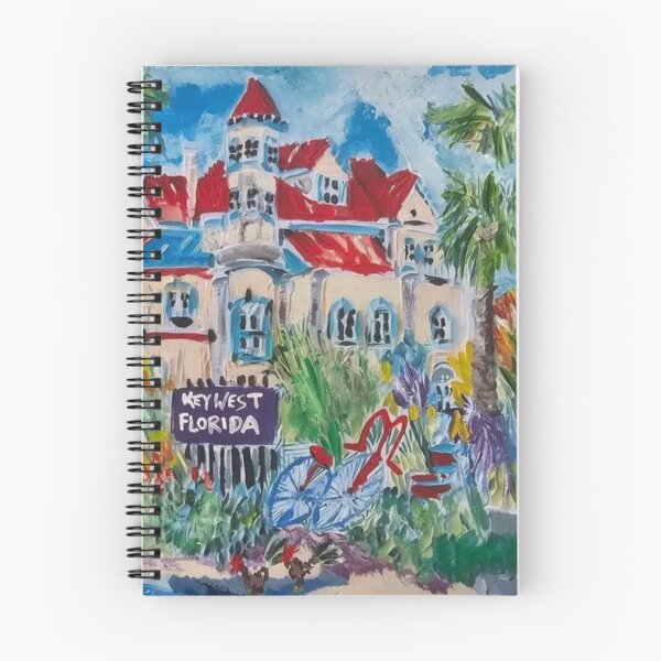Item preview, Key West Florida Art Print | Tropical Island Painting designed and sold by Tiki Cove.