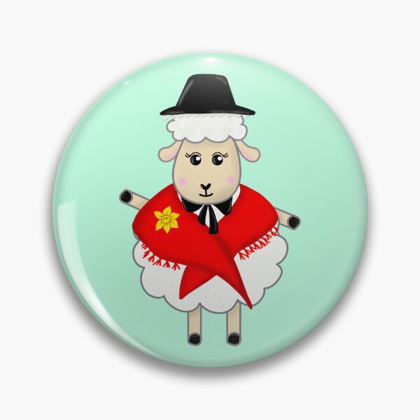 Item preview, Welsh Costume Sheep Lady  designed and sold by Studio Lisa Jayne.