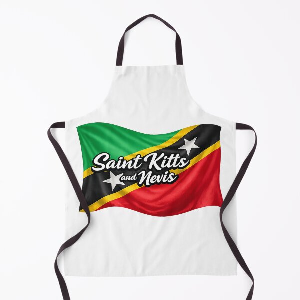 Item preview, Saint Kitts and Nevis Waving Flag Design – Caribbean Pride Graphic designed and sold by GarnerSupplyCo.