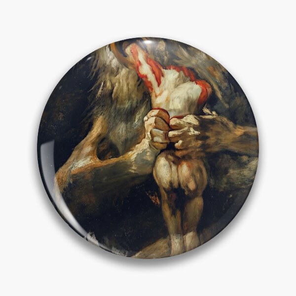 Item preview, Saturn Devouring His Son Funny Meme – Don't Talk Til I've Had My Son Design designed and sold by Senpaiwaves.