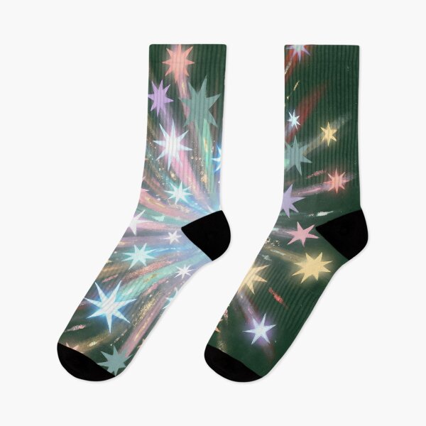 Item preview, Vintage Stars Firework Celestial Dream Wall Art designed and sold by matchakpop.
