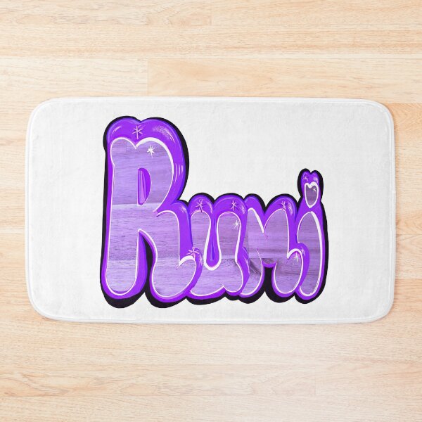 Item preview, Rumi popular girls first name in textured purple. Top 100 Personalized personalised customised name Rumi n designed and sold by Artonmytee.