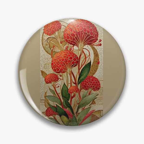 Item preview, Contemporary Collage of Hawaiian Kokia Cookei  designed and sold by Helios Be. Lavsh.