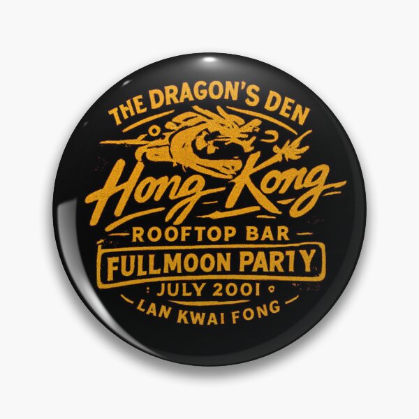 Item preview, Kowloon Rooftop Bar Staff Party Tee Gold designed and sold by screenpromos.