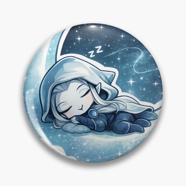 Item preview, Napping Moon Elf designed and sold by MadKingsScribe.