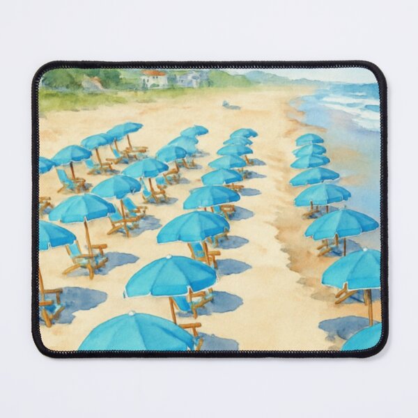 Item preview, Sea of Shade | Coastal Beach Umbrella Art designed and sold by Tiki Cove.