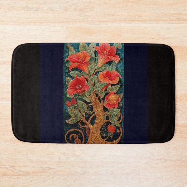 Item preview, Contemporary Collage of Hawaiian Kokia Cookei #1 designed and sold by Helios Be. Lavsh.