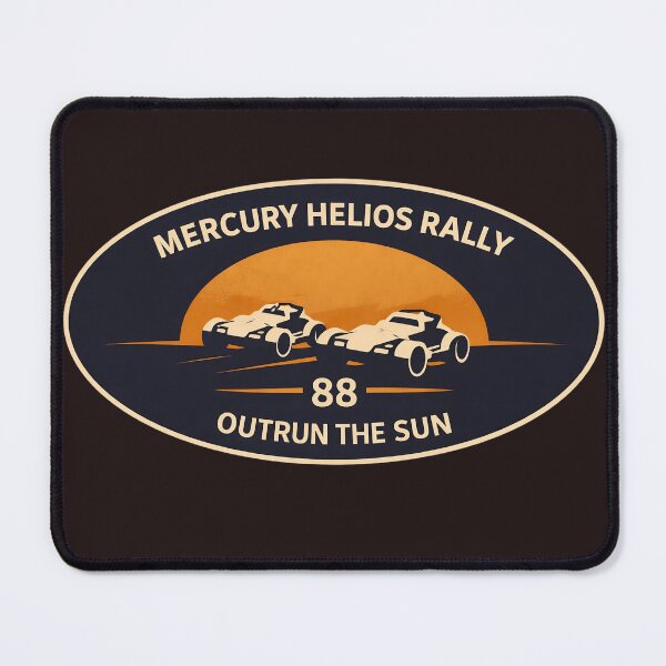 Item preview, Mercury Helios Rally 88 - Outrun the Sun - Futuristic Space Racing T-shirt designed and sold by Halejo68.