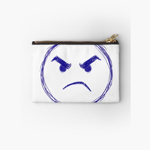 Item preview, Classic 90s Doodle Angry Smiley Face designed and sold by crazygoose30.