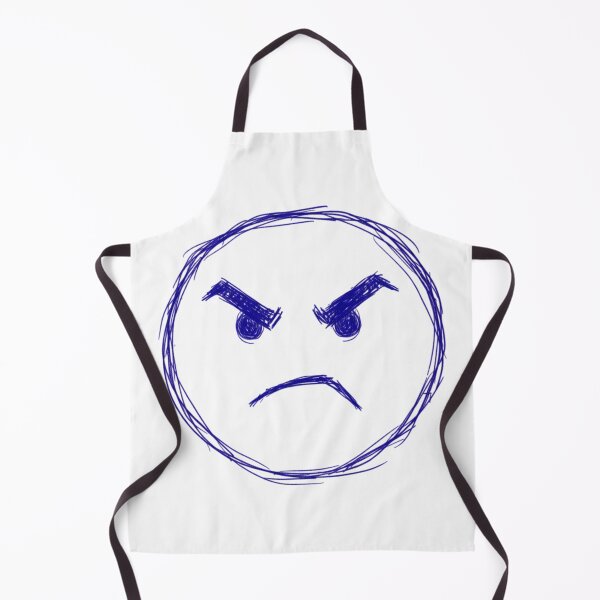 Item preview, Classic 90s Doodle Angry Smiley Face designed and sold by crazygoose30.