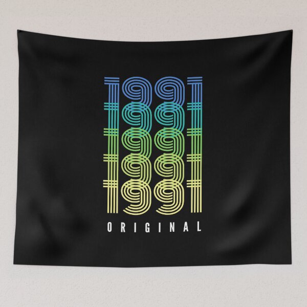 Item preview, Nacido en 1991 - Regalo de cumpleaños de 1991 - Original de 1991 designed and sold by DesignByLeo.