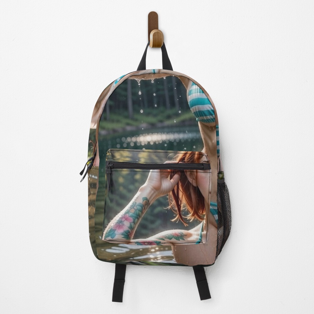 Item preview, Backpack designed and sold by EnticingAI.