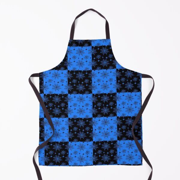 Item preview, Black and blue interchange web pattern designed and sold by serenebookworm.