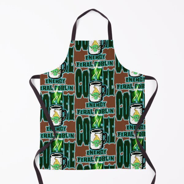 Item preview, Feral Goblin Coffee Energy – Chaotic Caffeine Fantasy Art designed and sold by AreKreative.