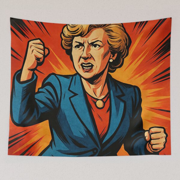 Item preview, Kim Campbell, leader  | Comics - Cartoon style designed and sold by ComicsFactory.