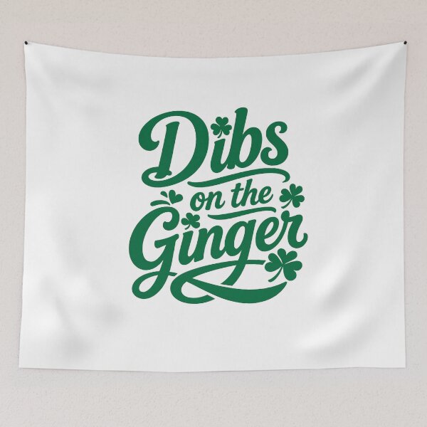 Item preview, Dibs On The Ginger St Patrick's Day designed and sold by faridman.