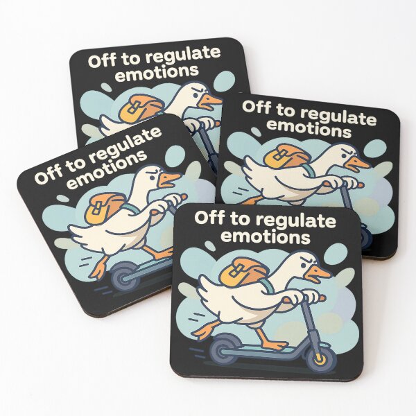 Item preview, Off To Regulate Emotions Goose - Mental Health designed and sold by ZBIFBOUETLA.
