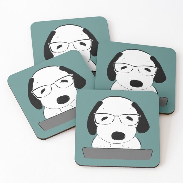 Item preview, nerd snoopy designed and sold by artbykls.
