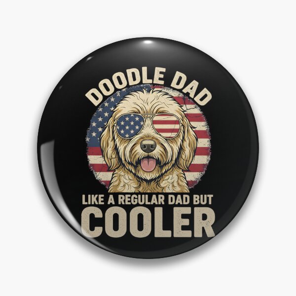 Item preview, Doodle Dad Goldendoodle Dad 4th of july Dog Dad  designed and sold by THREE LITTLE BEANS.