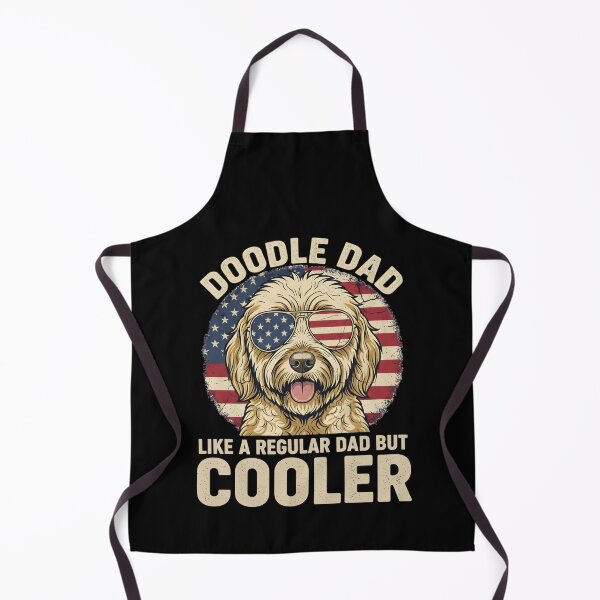 Item preview, Doodle Dad Goldendoodle Dad 4th of july Dog Dad designed and sold by THREE LITTLE BEANS.