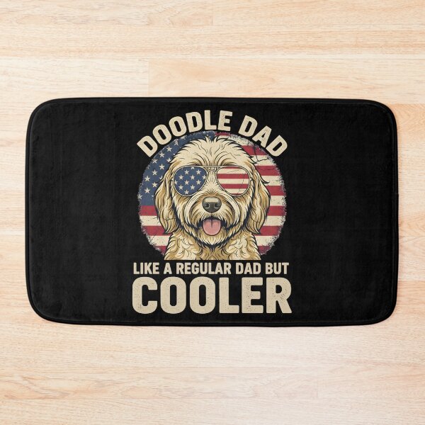 Item preview, Doodle Dad Goldendoodle Dad 4th of july Dog Dad  designed and sold by THREE LITTLE BEANS.