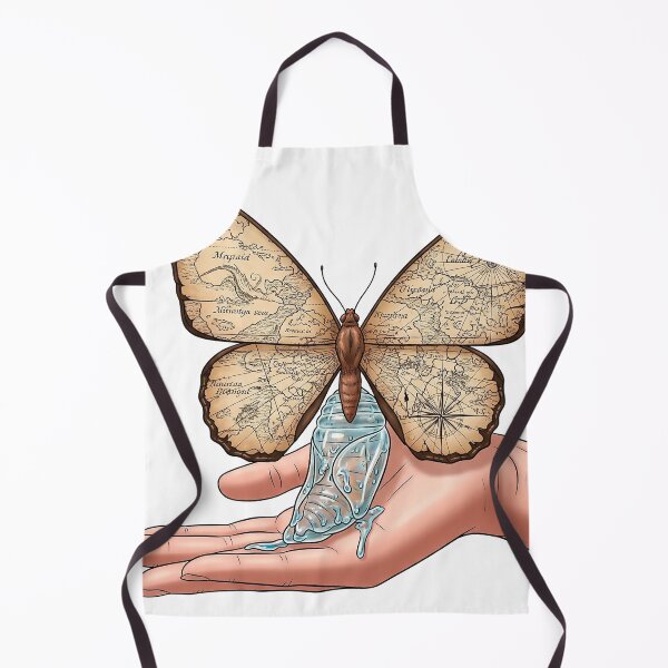 Item preview, The Chrysalis Awakening: A Winged Atlas, The Cartography of the Soul designed and sold by Meme Dreamscape.