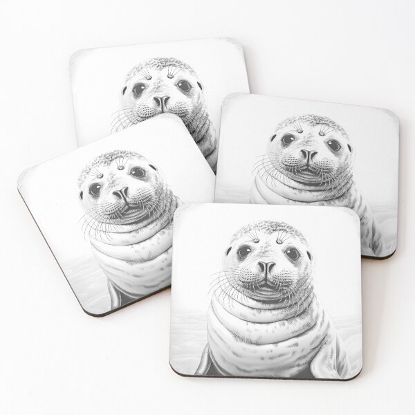 Item preview, Baby Seal, A Study in Gentle Time designed and sold by mrpropcake.