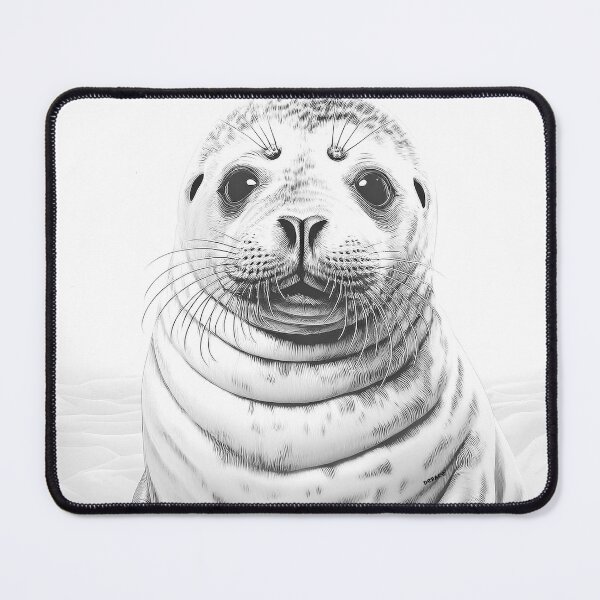 Item preview, Baby Seal, A Study in Gentle Time designed and sold by mrpropcake.