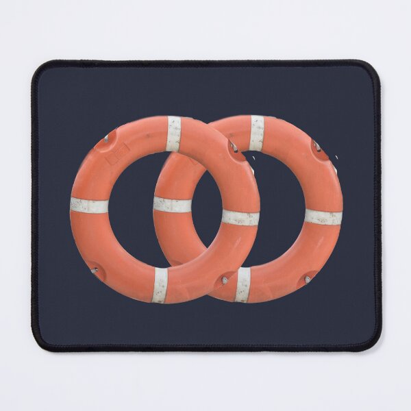 Item preview, Lifebuoys  Orange and White designed and sold by StylishDecor.