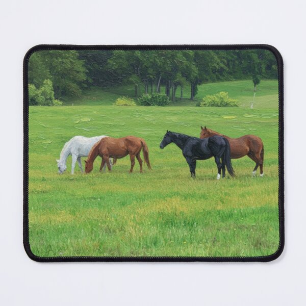 Item preview, Horses In Open Field designed and sold by DDLeach.