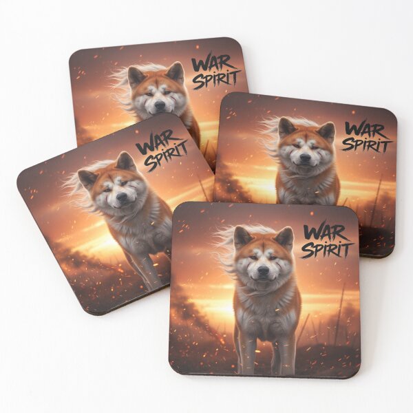 Item preview, War Spirit Akita designed and sold by PetJoyPrintsCO.