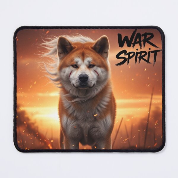Item preview, War Spirit Akita designed and sold by PetJoyPrintsCO.
