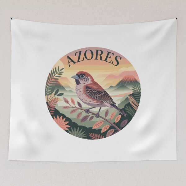 Item preview, Azores Portugal - Robin‑Inspired Nature designed and sold by CircinusStore.