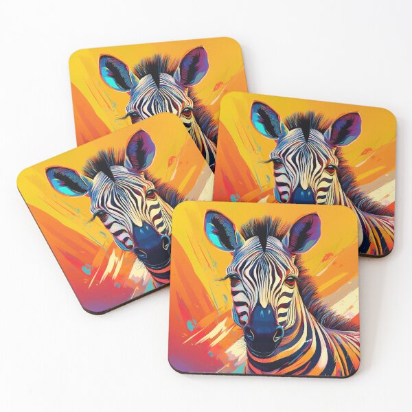 Item preview, Zebra in Skewed Stripes designed and sold by mrpropcake.