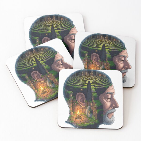 Item preview, The Labyrinth of Memory: The Flame of Conscience designed and sold by Meme Dreamscape.