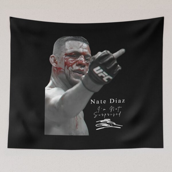 Item preview, Nate Diaz "I'm Not Surprised" Signature designed and sold by JeyVel.