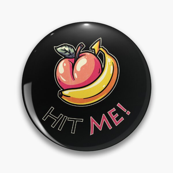 Item preview, Banana Peach Hit Me designed and sold by Degenerate Scum.